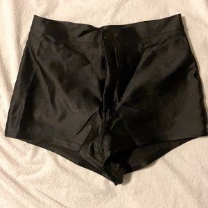 American Apparel high waisted spandex shorts